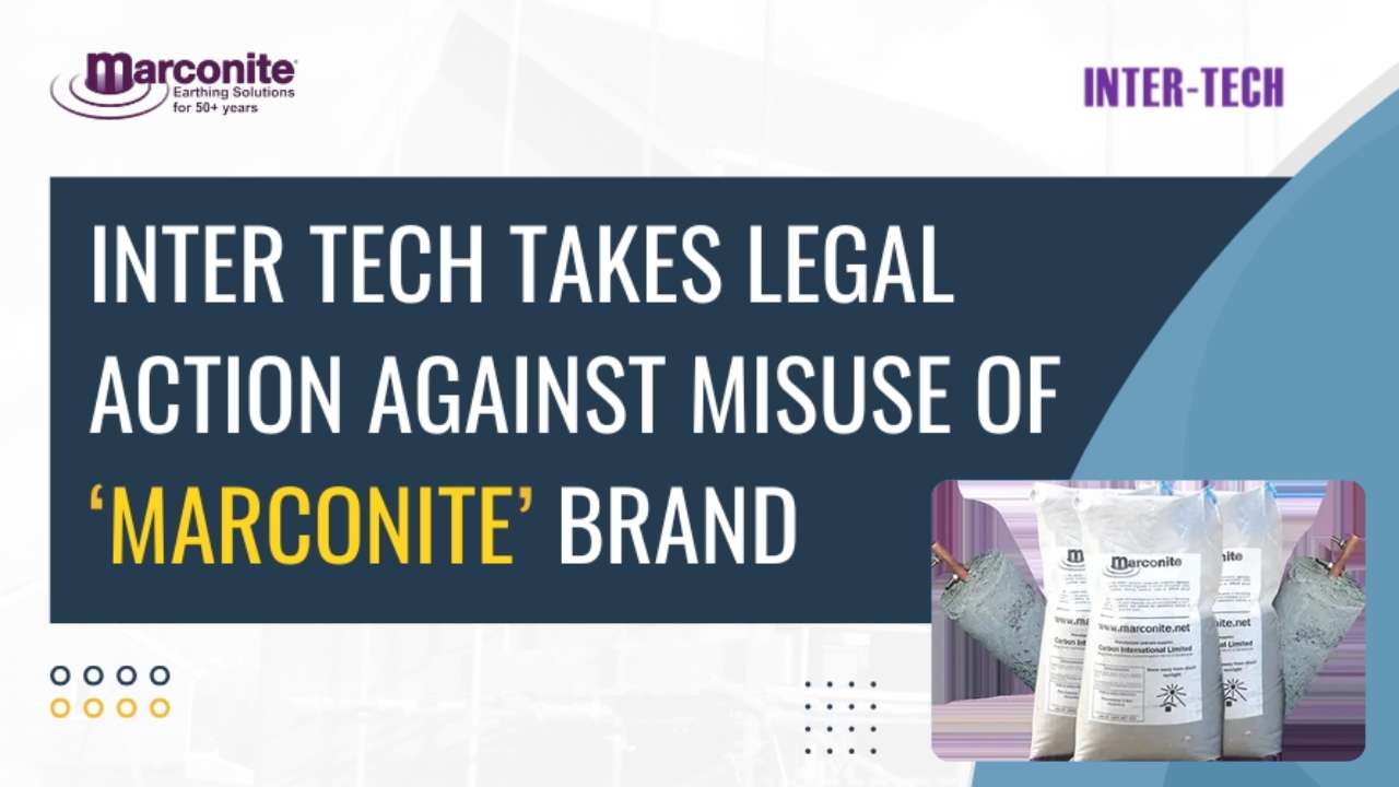 INTER TECH takes legal action against misuse of ‘MARCONITE’ brand