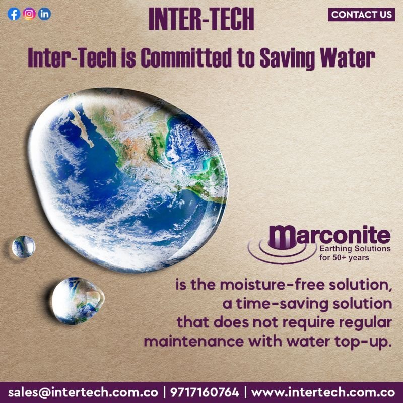 Intertech Comitteed to save water